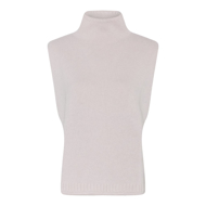 NILLE CASHMERE STRIK VEST ROSA