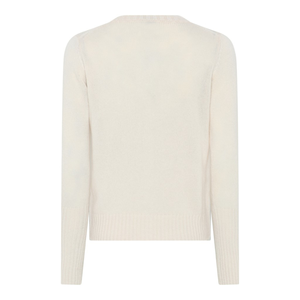 ALLUDE CASHMERE CARDIGAN OFF.WHITE