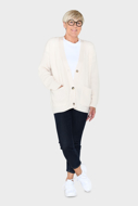 ALLUDE CARDIGAN CREME