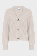 ALLUDE CARDIGAN SAND