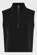 SARAH PACINI STRIK VEST SORT