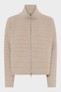 SARAH PACINI CARDIGAN SAND