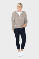 ELISE GUG CARDIGAN TAUPE