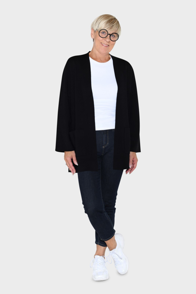 HEMISPHERE STRIK CARDIGAN SORT