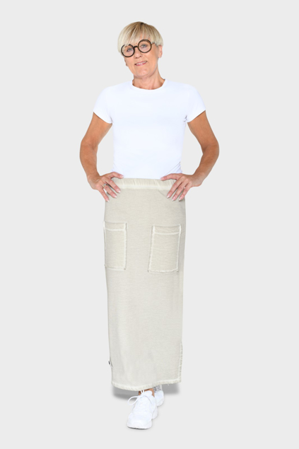 PLÜ PENCIL SKIRT SAND