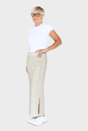 PLÜ PENCIL SKIRT SAND