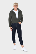 SARAH PACINI CARDIGAN ARMY