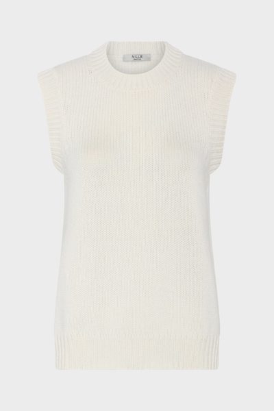 NILLE CASHMERE VEST CREME